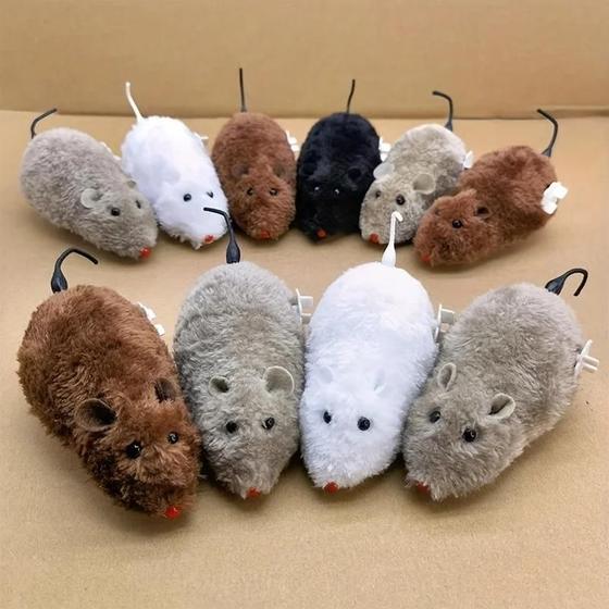 Imagem de Brinquedo Interativo De Pelúcia Para Mouse, Brinquedo Para Gatos, Cães, Crianças, Movimento