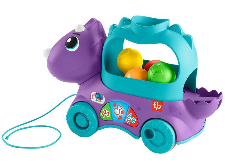 Imagem de Brinquedo Interativo Fisher-Price Triceratops Popp