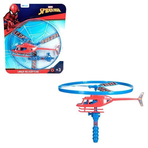 Imagem de Brinquedo Interativo Infantil Helicóptero Lançador Avengers