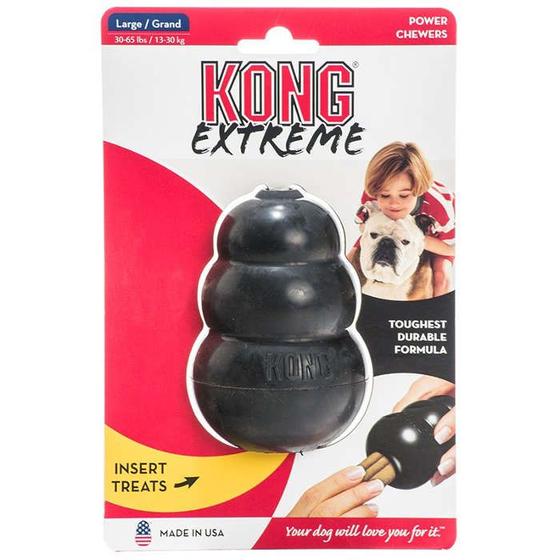 Imagem de Brinquedo Interativo KONG Extreme com Dispenser - Preto