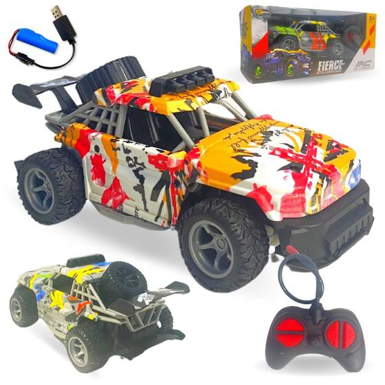 Imagem de Brinquedo Jeep Carrinho De Controle Remoto  Subida Na Terra