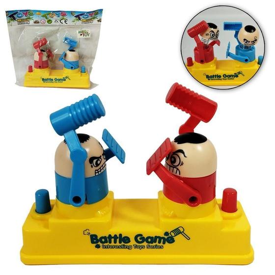 Imagem de Brinquedo Jogo Boxe Bate Martelo Battle Game 13X9X3,8Cm