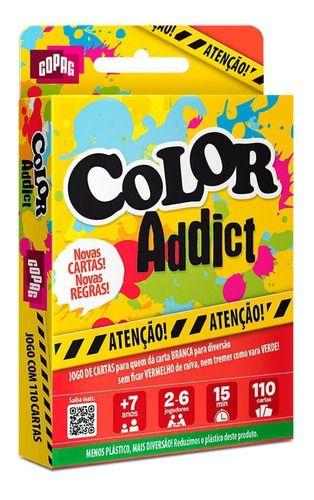 Imagem de Brinquedo Jogo Color Addict Card Game Cartas Cores Copag