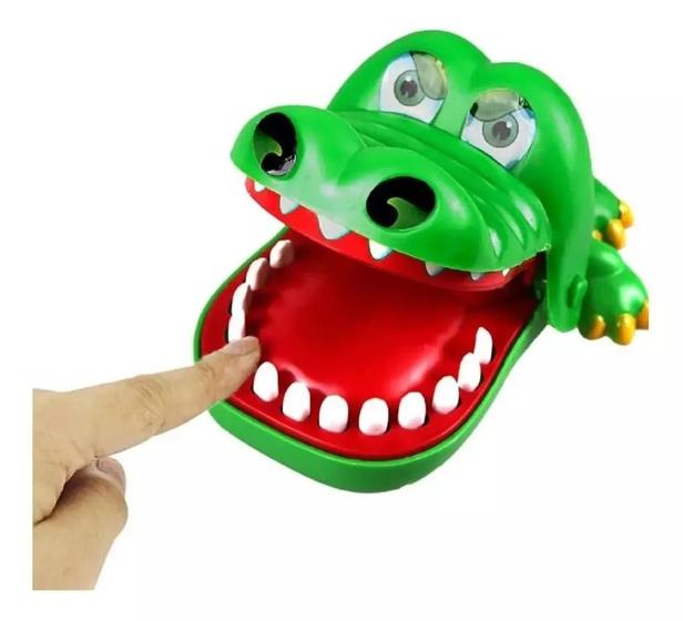 Imagem de Brinquedo Jogo Crocodilo Dentista Morde Dedo Desafio Jacaré