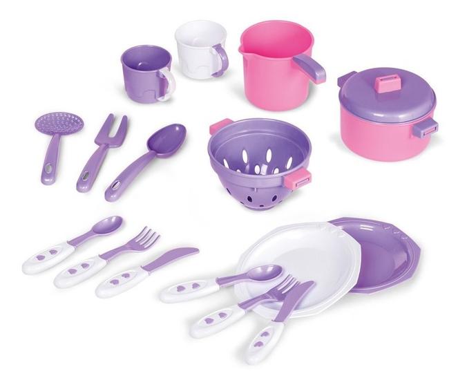 Imagem de Brinquedo Jogo De Panelinhas Kit Cozinha Infantil Masterchef