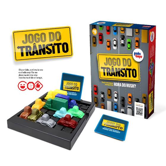 Imagem de Brinquedo Jogo De Transito Diversão Educativo E Raciocínio