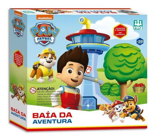 Imagem de Brinquedo Jogo Educativo Baía Aventura Patrulha Canina 44 Pç