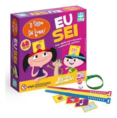 Imagem de Brinquedo Jogo Eu Sei Show Da Luna Educativo Adivinhação Nig