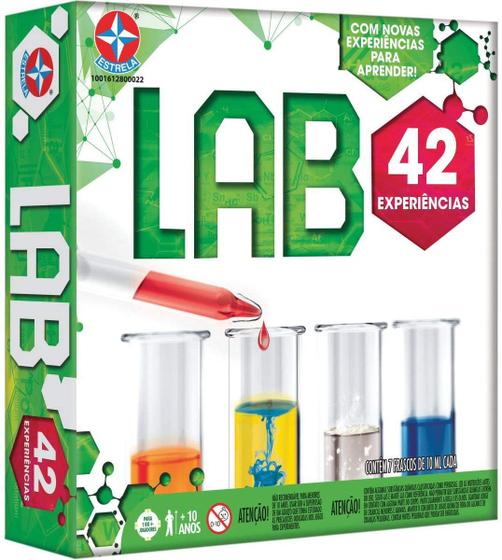 Brinquedo Jogo Lab 42 laboratório química Estrela - Outros Jogos ...