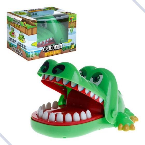 Imagem de Brinquedo Jogo Mordida Do Jacaré Crocodilo Dentista