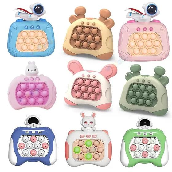 Imagem de Brinquedo Jogo Pop It Eletrônico Quick Fast Push Puzzle Game - QG DOS PRODUTOS