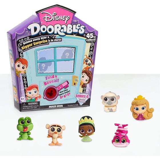 Imagem de Brinquedo Just Play Disney Doorables Multi Peek Series 6 Kids 5+