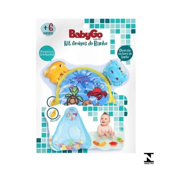 Imagem de Brinquedo Kit Amigos do Banho - Baby Go