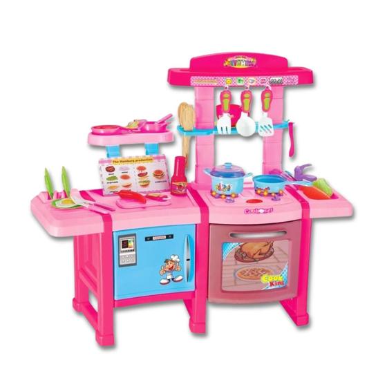 Imagem de Brinquedo kit conzinha com bancada completa - baby style