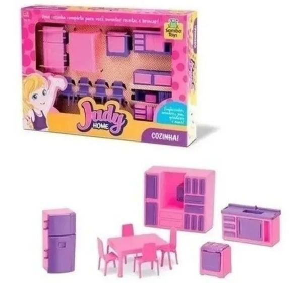 Imagem de Brinquedo Kit Cozinha Judy Home Brinquedo Samba Toys