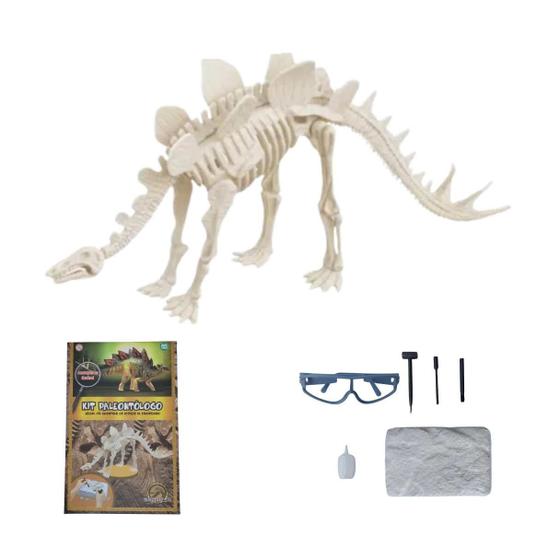 Imagem de Brinquedo Kit de Escavação Fóssil Dinossauro Arqueologia Jurassic Paleontologia