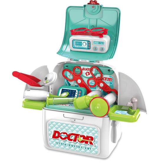 Imagem de Brinquedo Kit Medico Com Acessórios Na Mochila Toyng 43009