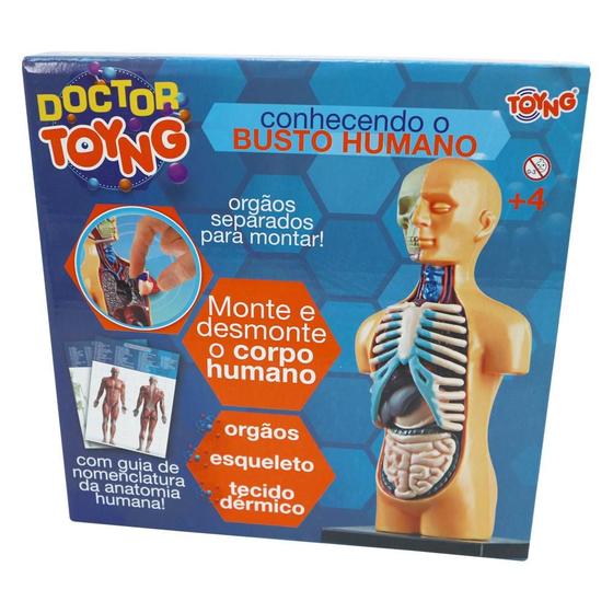 Imagem de Brinquedo Kit Medico Explore o Corpo Humano - Toyng 