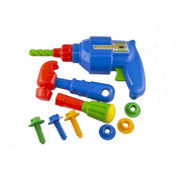 Imagem de Brinquedo Kit Meus Reparos Calesita Azul - Ref.459