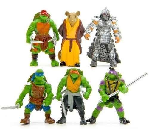 Brinquedo Kit Tartarugas Ninjas 6 Bonecos!!! Menor preço em Brinquedo Kit Tartarugas Ninjas 6 Bonecos!!!