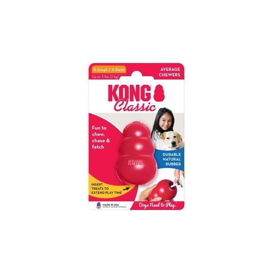 Imagem de Brinquedo kong recheavel classic extra pequeno