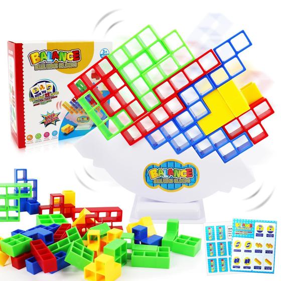 Imagem de Brinquedo Kykake Swing Stack High - 48 Peças para Empilhar e Balançar