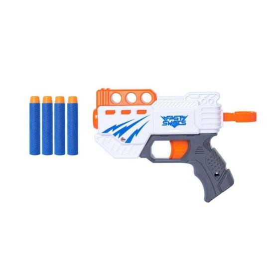 Imagem de Brinquedo Lançador de dardos X-Target Pistol com 4 Dardos - Multikids BR1457