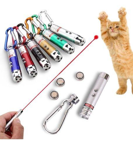 Imagem de Brinquedo Laser Pet para Gatos Cachorro Brinquedo Interativo Cat Anti Stress 3 em 1