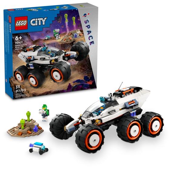 Imagem de Brinquedo LEGO City Space Explorer Rover com minifiguras 60431