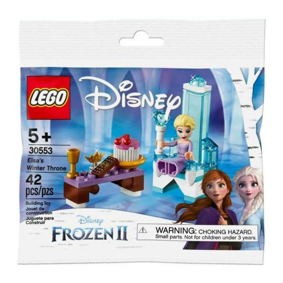 Imagem de Brinquedo LEGO Disney Frozen 2 Elsa's Winter Throne 30553