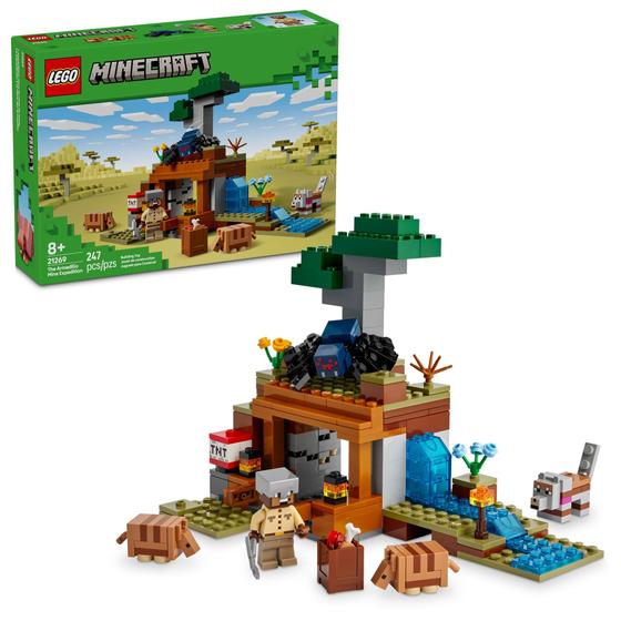 Imagem de Brinquedo LEGO Minecraft The Armadillo Mine Expedition 21269