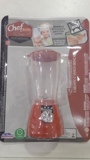 Imagem de Brinquedo - Liquidificador - Chef Kids - Vermelho