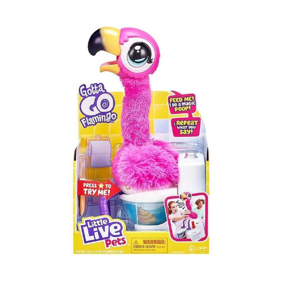 Imagem de Brinquedo Little Live Pets Flamingo Gotta Go da Fun F00266