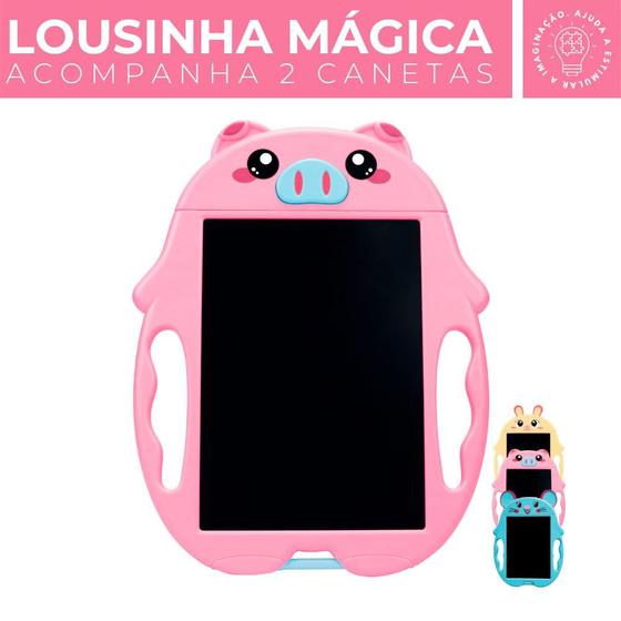 Brinquedo Lousa Lousinha Mágica Tela LCD Infantil Desenhar - Fenix ...