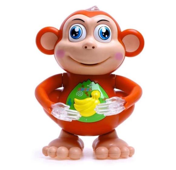Imagem de Brinquedo Macaco Musical Dançarino Com Luzes E Sons