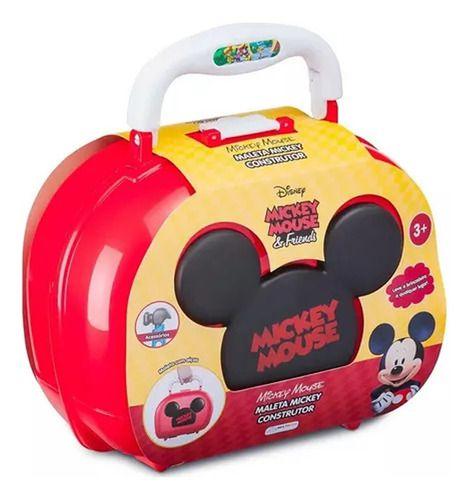 Imagem de Brinquedo Maleta Construtor  Mickey Com Acessórios Multikids