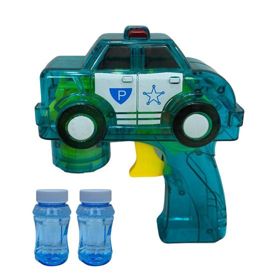 Brinquedo Máquina Bolhas De Sabão Carrinho Policial Diversão - 99 tOYS Imagem de Brinquedo Máquina Bolhas De Sabão Carrinho Policial Diversão