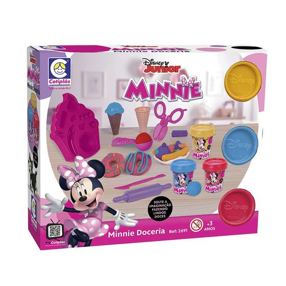 Imagem de Brinquedo Massinha Minnie Disney Doceria