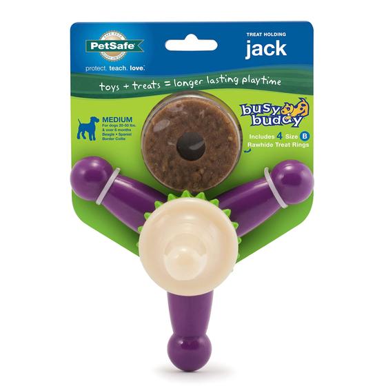 Imagem de Brinquedo Mastigável PetSafe Busy Buddy Jack para Cães Médios