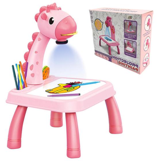 Brinquedo Mesa Projetora Desenho Pintura Lousa Mágica Infantil Menor preço em Brinquedo Mesa Projetora Desenho Pintura Lousa Mágica Infantil