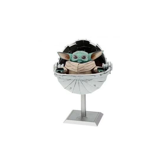 Imagem de Brinquedo Metal Miniatura Montar Earth Iconx Yoda The Child Icx210