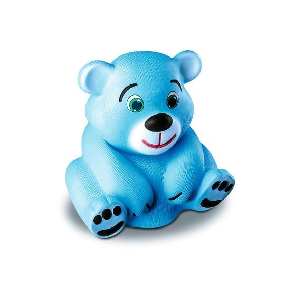 Imagem de Brinquedo Meu Cofrinho Ursinho Cash Bear Milk Brinquedo Azul