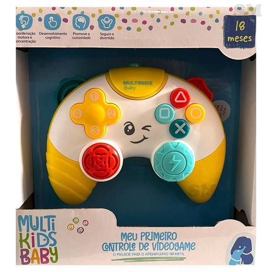 Imagem de Brinquedo Meu Primeiro Controle De Video Game Multikids