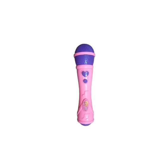 Imagem de Brinquedo Microfone Musical Infantil Rosa - AP TOYS