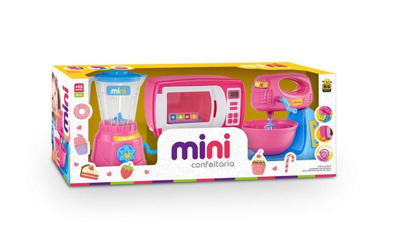 Imagem de Brinquedo Mini Confeitaria Infantil - Bs Toys 595