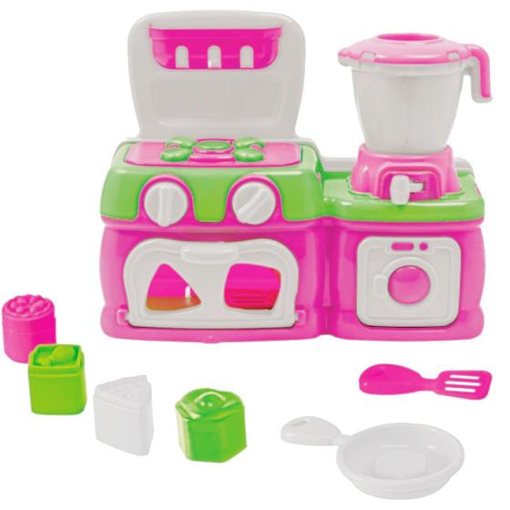 Brinquedo Mini Cozinha Didática Com Peças De Encaixar - Jp Brink Menor preço em Brinquedo Mini Cozinha Didática Com Peças De Encaixar - Jp Brink