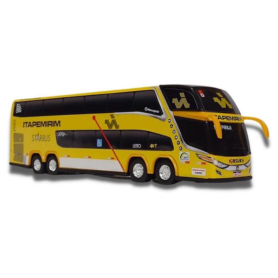 Imagem de Brinquedo Miniatura De Ônibus Itapemirim Starbus 1800 Dd