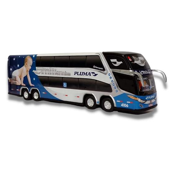 Imagem de Brinquedo Miniatura De Ônibus Pluma Milennium G7