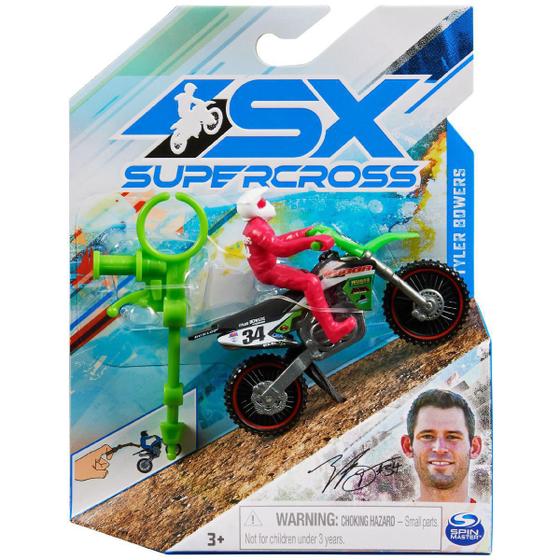 Brinquedo Miniatura Motocross Sunny 34 Tyler Bowers 2640 - Caminhões ...