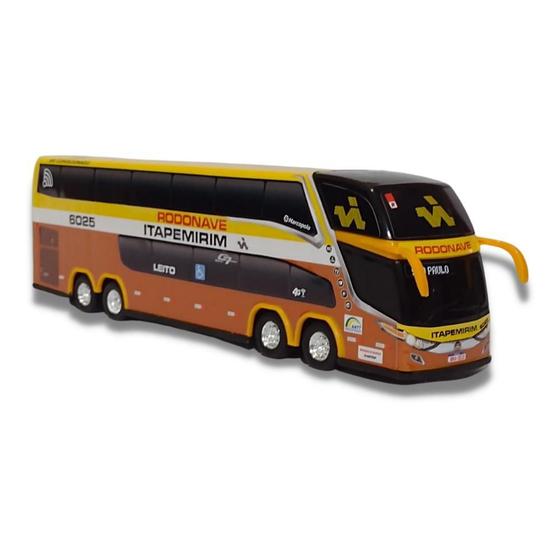 Imagem de Brinquedo Miniatura Ônibus Itapemirim Rodonave G7 Dd